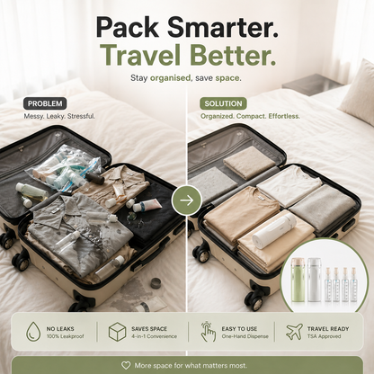 TravelMate™ 4-in-1 Leakproof Bottle