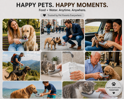 PawCare™ 2-in-1 Travel Bottle