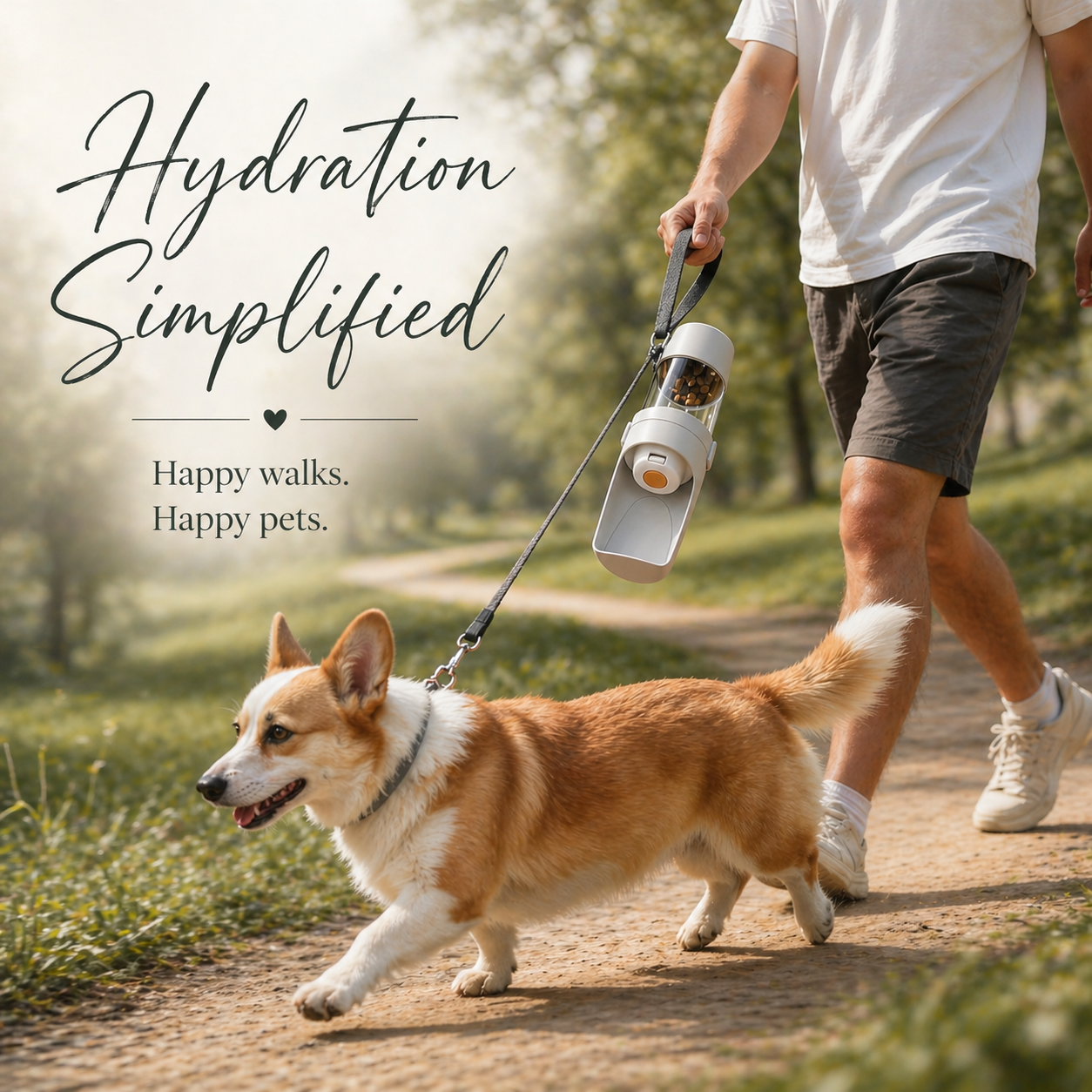 PawCare™ 2-in-1 Travel Bottle